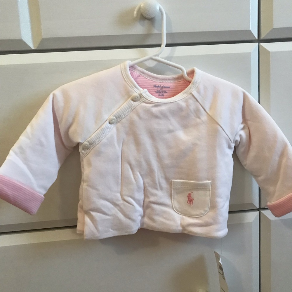 Ralph Lauren baby girls sweatsuit